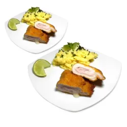 Cordon Bleu mit Kartoffelsalat