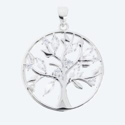 Anhänger 925 Sterling Silber Zirkonia