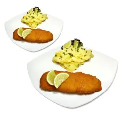 Backfisch mit Kartoffelsalat