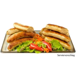 Rhönis Schinken-Käse-Bratwürste