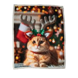 Sherpadecke Katzenrentier 130x160cm