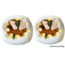 Kohlrouladen in Specksoße mit Salzkartoffel