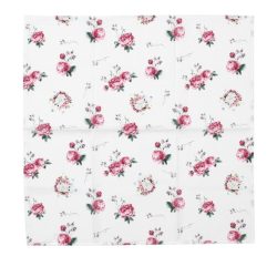 Mitteldecke Katze Rosen 85x85cm