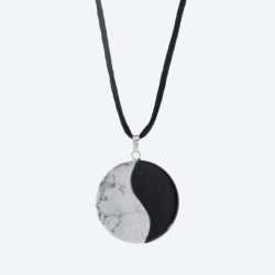 Anhänger Ying Yang mit Band