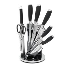 Qulinart Messerset Edelstahl Schwarz