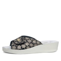 SANITAL LIGHT Damenpantolette schwarz