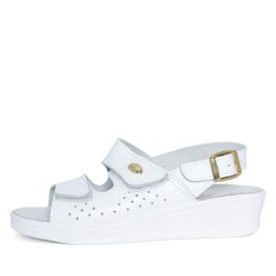 SANITAL LIGHT Damensandalen weiß