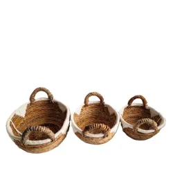 3er Set Aufbewahrungskörbe
