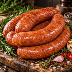Grillwurst vom Wildschwein