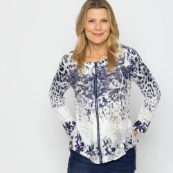 TRENDS by J. Leibfried Jacke weiß/marine