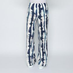 Perfectly JU Hose 'Stella' Culotte blau/weiß