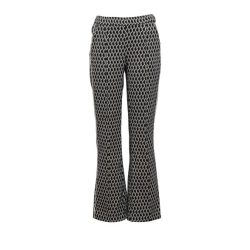 Perfectly JU Hose 'Mira' Regular schwarz/weiß