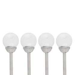 4er Set Solarleuchten
