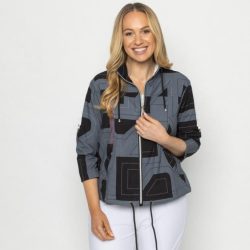 sophistical Women Jacke grau/schwarz