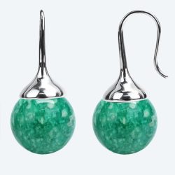 Ohrhänger 925 Sterling Silber Amazonit