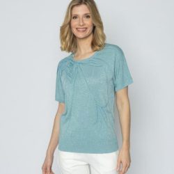 CHRISTIAN MATERNE Damen-Strickpullover blaugrau