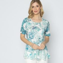 Christian Materne Damen-Longshirt multicolor