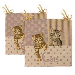 Sitzkissen Cats 2er Set