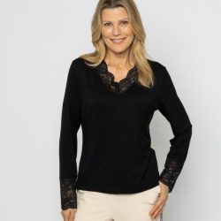 Lounge Collection by Heike Schuberth Shirt schwarz