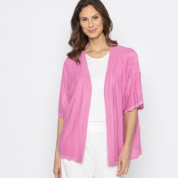 Signature Collection by Heike S. Strickjacke rosa