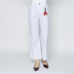 Zauberhose 'Miracle Shape' Wide weiß