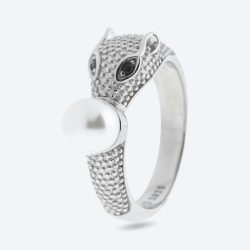 Ring 925 Silber rhodiniert Spinell