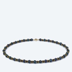 Collier Süßwasserzuchtperlen Magnetverschluß