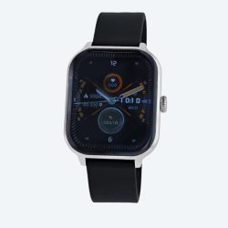 TimeTech Smartwatch, silber, Silikonband