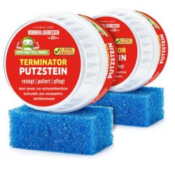 W&G Putzstein Titan Terminator 2x500g mit Schwamm