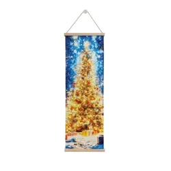 LED-Wandbild Weihnachtsbaum
