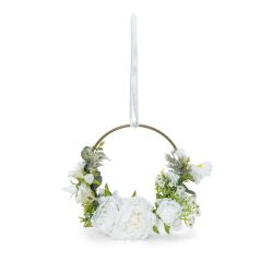 Peonien-Dekokranz 25cm
