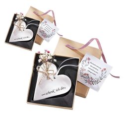 2er Set Hängedeko Trockenblume