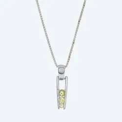 Anhänger mit Kette 925 rhodiniert Pallavin