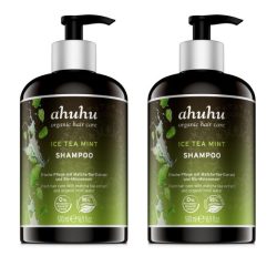 ahuhu Ice Tea Mint Shampoo DUO 2 x 500ml
