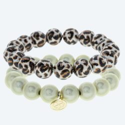 SET: 2x Armbänder Lucky Pearls