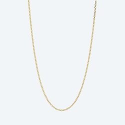 Ankerkette 925 Sterling Silber vergoldet ca. 55cm