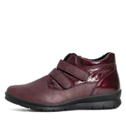 TOPWAY COMFORT Damenstiefelette burgundy