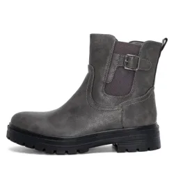 TOPWAY COMFORT Damenstiefelette grau