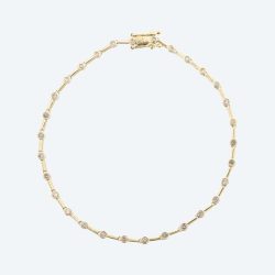 Armband 375 Gelbgold Brillanten