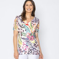 BRILLIANTSHIRTS Damen-Shirt multicolor