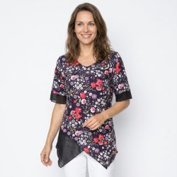BRILLIANTSHIRTS Damen-Longshirt Mille Fleure