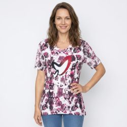 BRILLIANTSHIRTS Damen-Longshirt Schlange