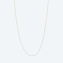 Singapurkette 585 Gelbgold ca. 60 cm