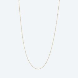 Singapurkette 585 Gelbgold ca. 55 cm