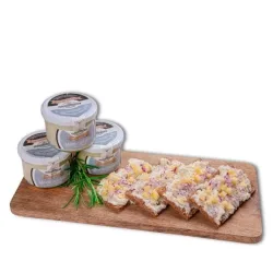Apfel-Zwiebel Gänseschmalz