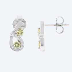 Ohrstecker 925 Silber rhodiniert Jepara Pallavin