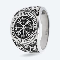 Ring 925 Silber geschwärzt