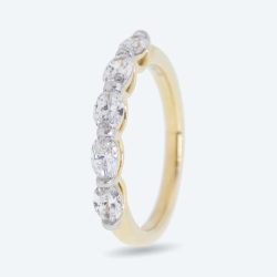 LG Ring 375 Gelbgold Brillanten