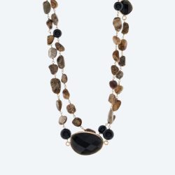 Collier endlos Achat, Bilderjaspis