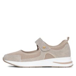 TOPWAY COMFORT Damenslipper taupe